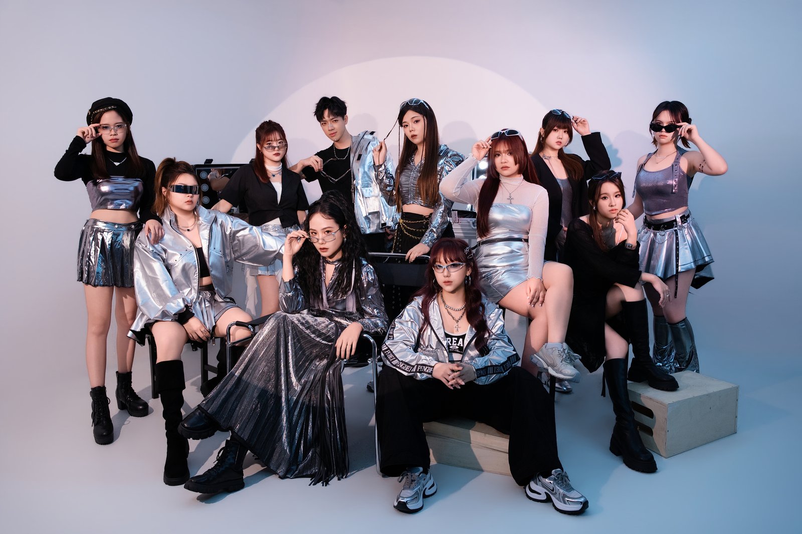 Real Premo Studio client photo — styled group concept shoot